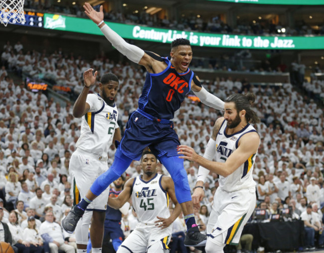 Thunder Jazz Basketball