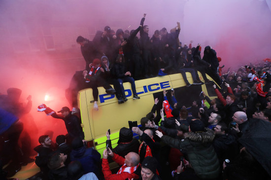 Liverpool v AS Roma - UEFA Champions League - Semi Final - First Leg - Anfield