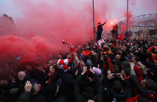 Liverpool v AS Roma - UEFA Champions League - Semi Final - First Leg - Anfield