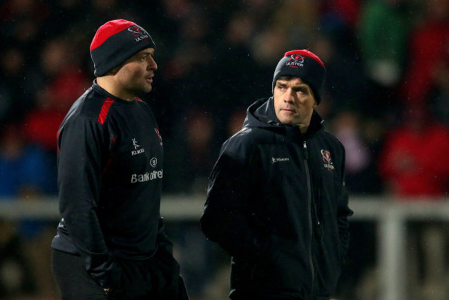 Rory Best and Allen Clarke