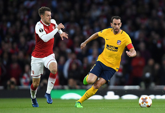 Arsenal FC v Atletico Madrid - UEFA Europa League Semi Final Leg One