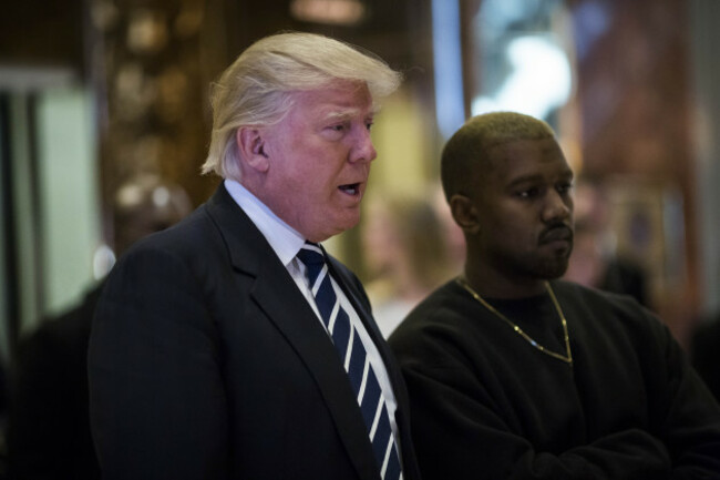 Donald Trump Meets With Kanye West - NYC