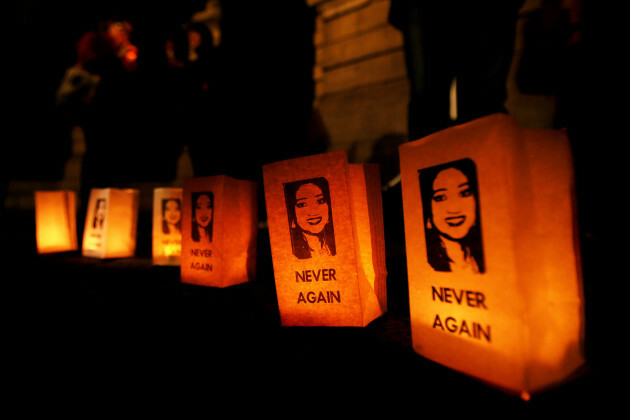 Savita Halappanavar vigil