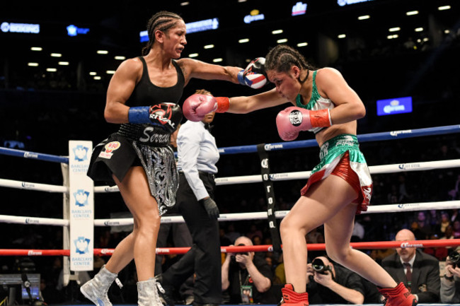 Boxing 2017 - Amanda Serrano Beats Yazmin Rivas by Unanimous Decision