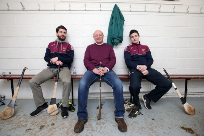 Terence Sambo McNaughton picture with his two sons Shane and Christy