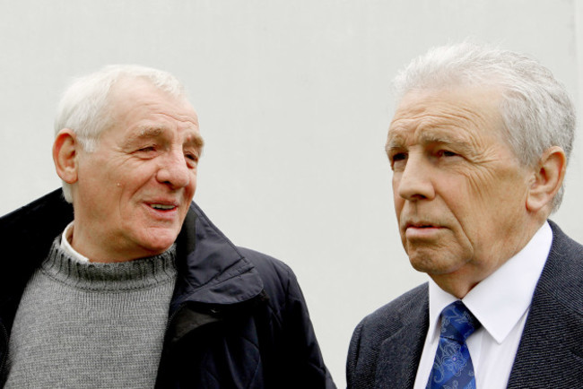 Eamon Dunphy and John Giles