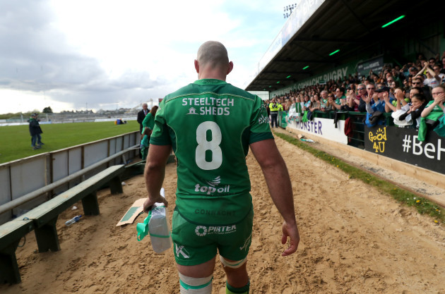 John Muldoon celebrates after the game