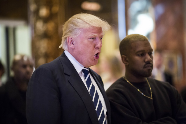 Donald Trump Meets With Kanye West - NYC