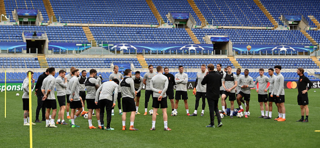 Liverpool Training And Press Conference