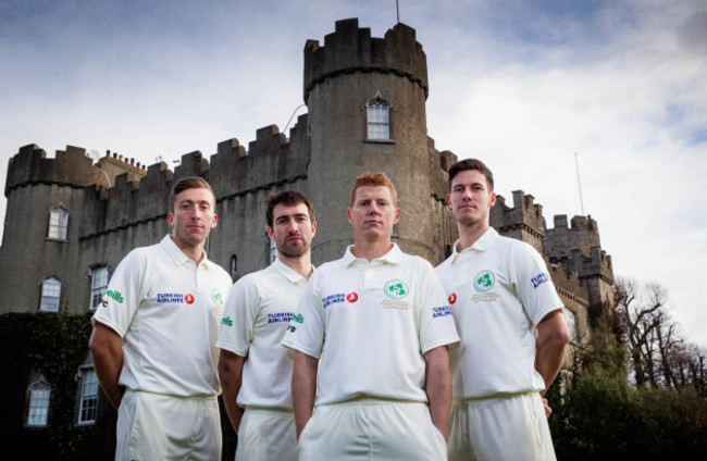 Peter Chase, Andrew Balbirinie, Kevin O'Brien and George Dockrell