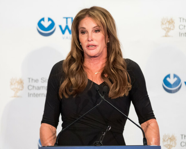 Caitlyn Jenner at the Jewish Values International Awards Gala in New York City