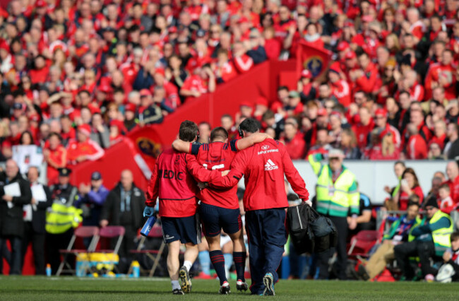 Duncan Casey injured