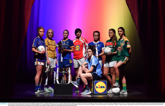 Lidl Ladies National Football League Finals captains day