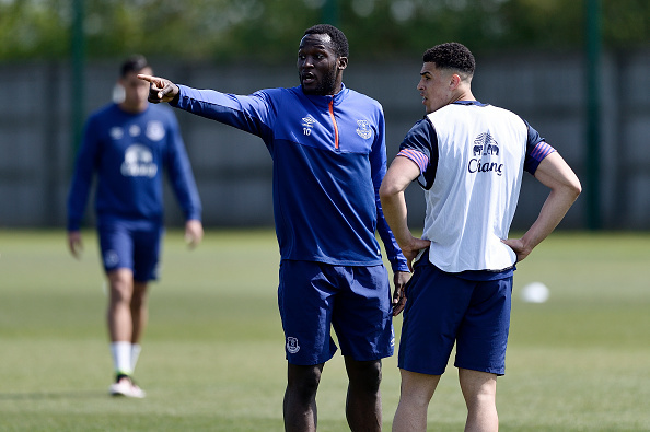 Everton Training and Press Conference