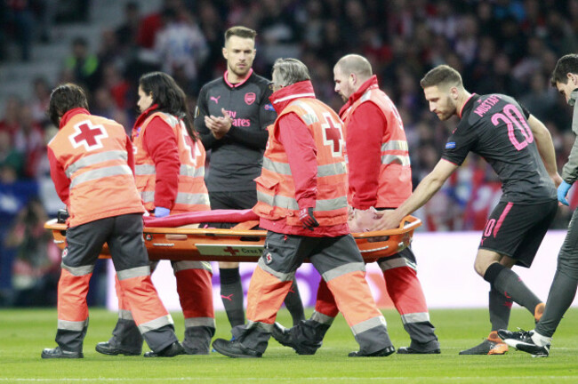 UEFA Europa League - Laurent Koscielny Injured