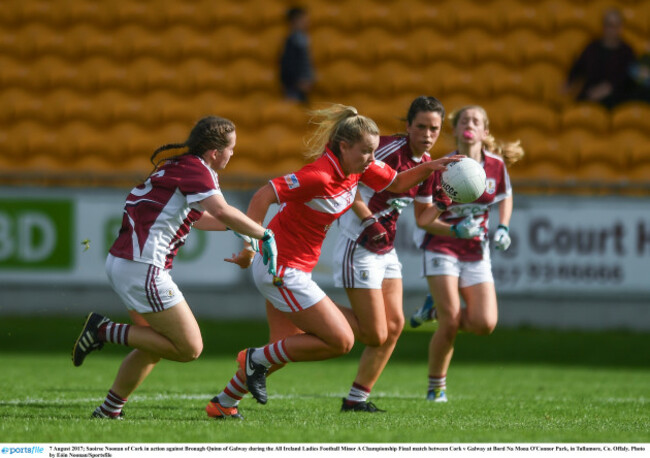 Cork v Galway - All Ireland Ladies Football Minor A Championship Final