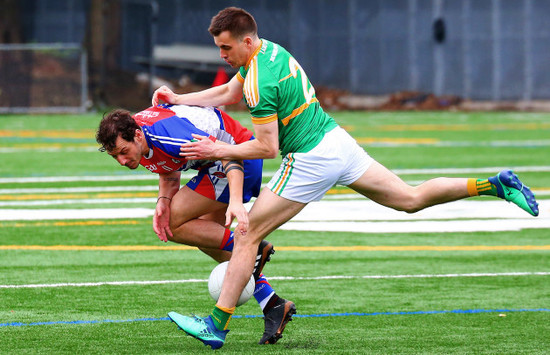 Jamie Clarke with Paddy Maguire