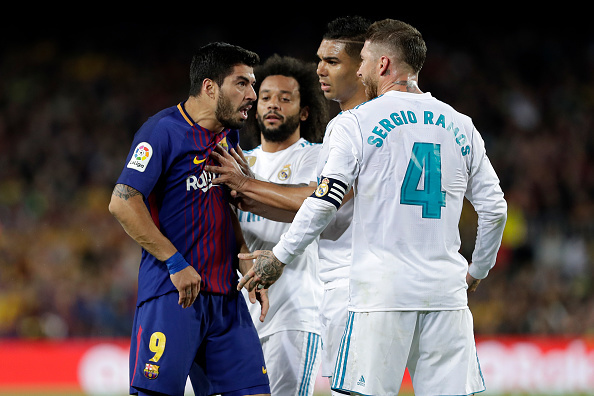 We know what he's like' - Ramos aims jibe Suarez after refusing to