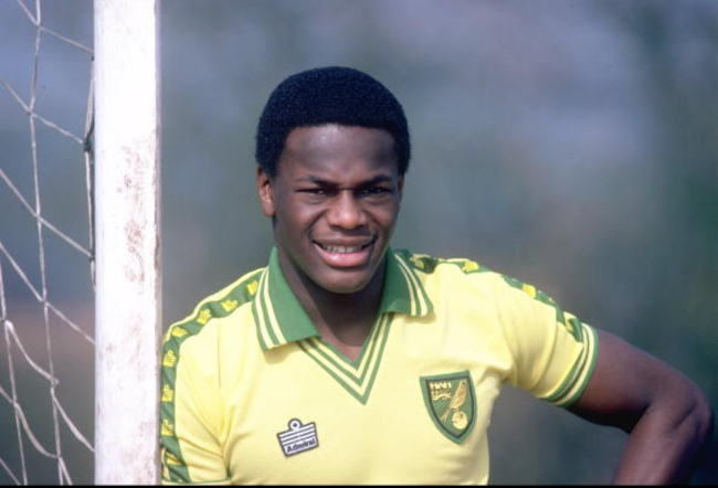 Justin Fashanu of Norwich City