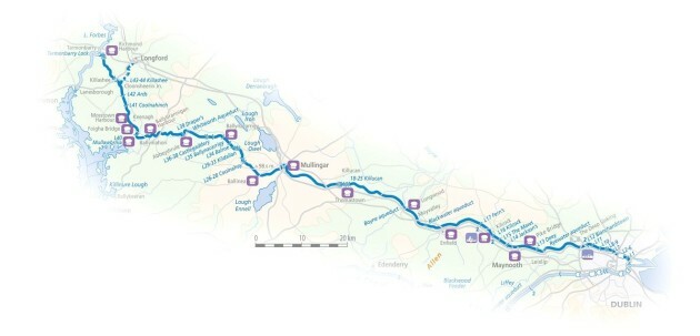 royal canal cycle route map