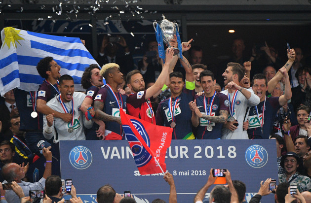 French Cup Final - PSG Beats Les Herbiers 2-0