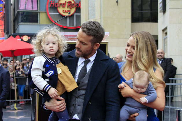 Ryan Reynolds Honored With Star On The Hollywood Walk Of Fame