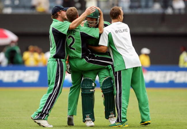 Irish cricket team captain Trent Johnsto