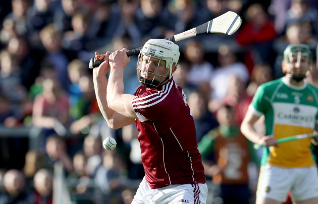 Joe Canning misses a penalty