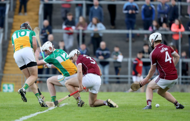 Joe Bergin scores a goal