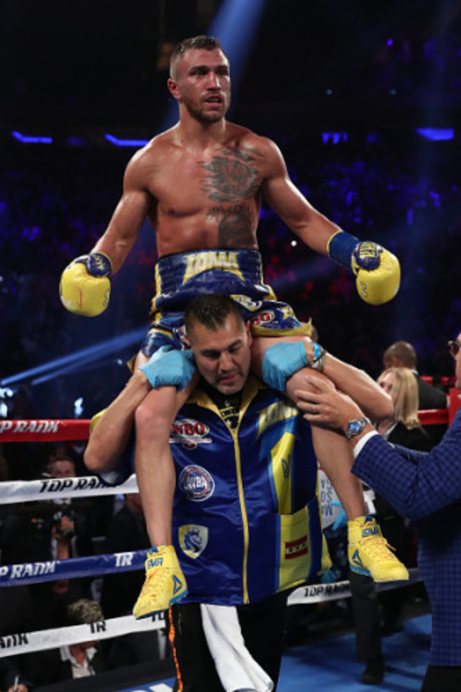 Jorge Linares v Vasiliy Lomachenko