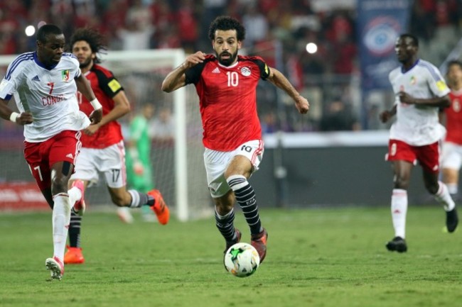 (SP)EGYPT-ALEXANDRIA-FOOTBALL-WORLD CUP 2018-QUALIFICATION-EGYPT VS CONGO