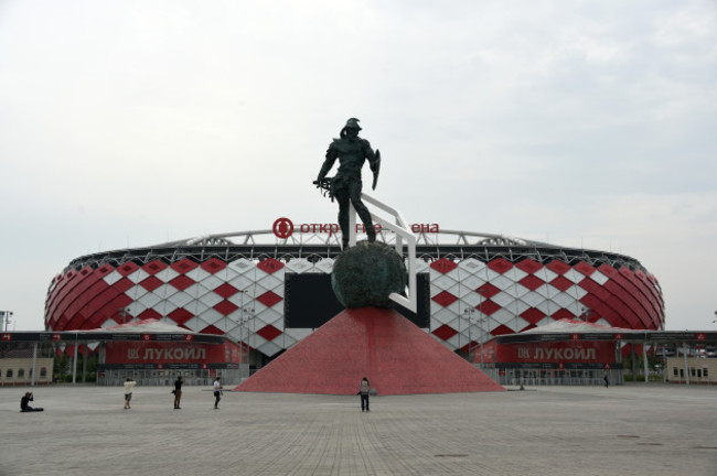 Spartak soccer stadium in Moscow