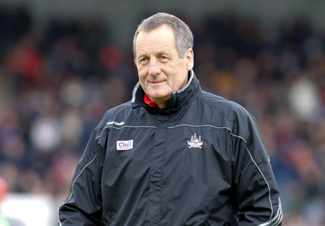 John Meyler before the game