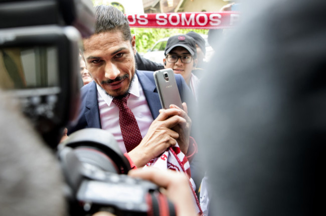 Switzerland Soccer Paolo Guerrero Doping