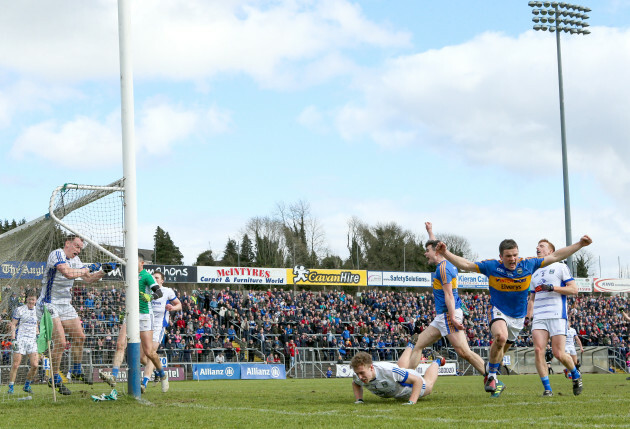 Liam McGrath scores his sides second goal