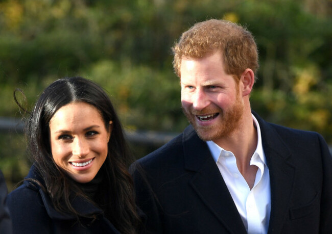 Prince Harry and Meghan Markle visit to Nottingham