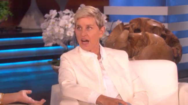 ellen shocked