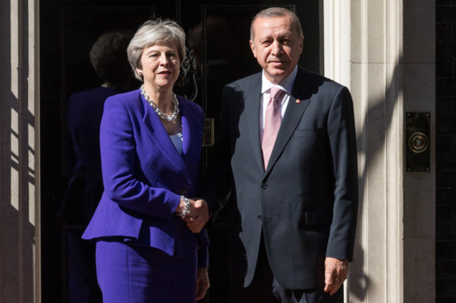 BRITAIN-LONDON-TURKEY-PRESIDENT-VISIT