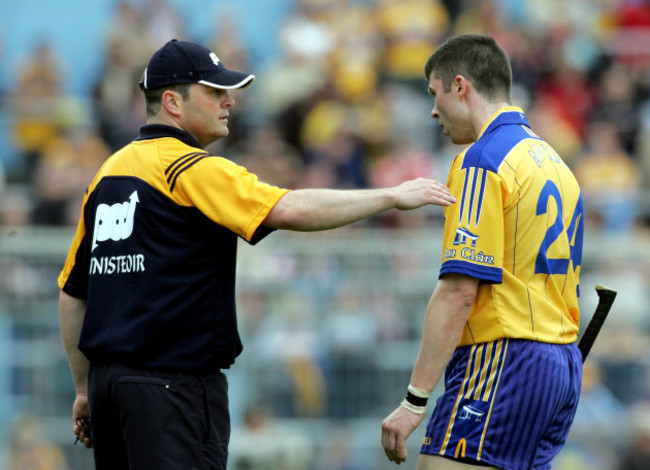 Anthony Daly with Fergal Lynch