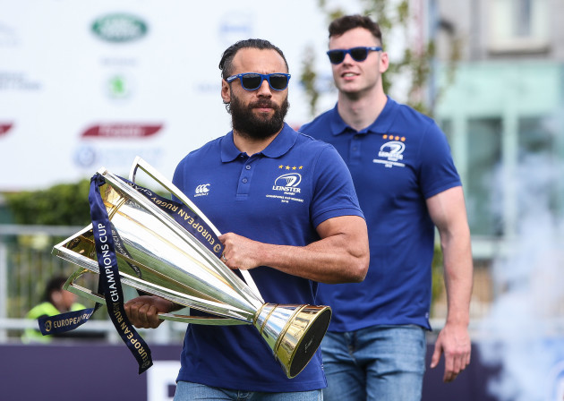 Isa Nacewa arrives with the Champions Cup