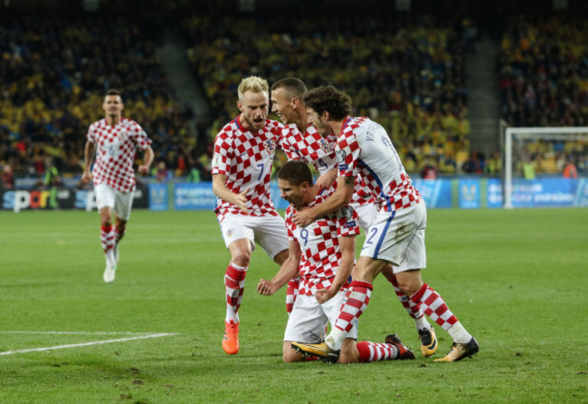 Ukraine: Ukraine v Croatia - FIFA 2018 World Cup Qualifier