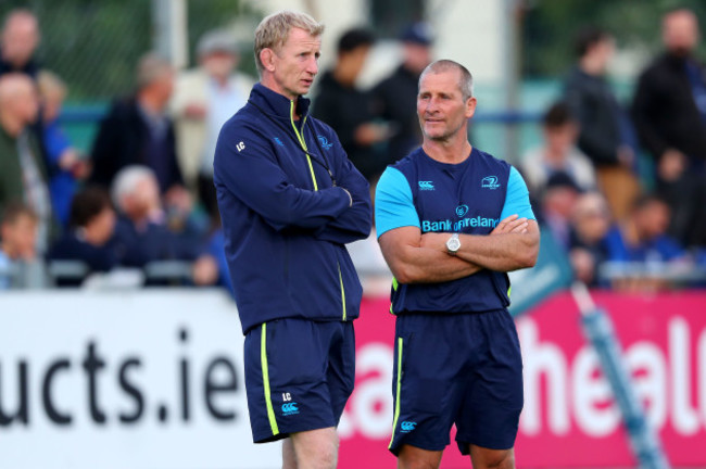 Leo Cullen and Stuart Lancaster