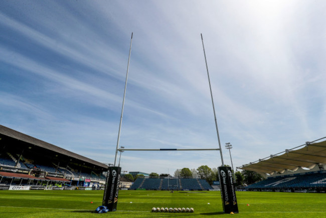 A view of the RDS ahead of the game