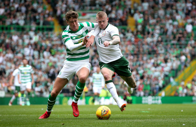 Jack Hendry and James McClean