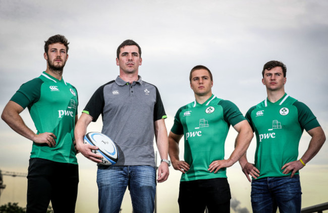 Caelan Doris, Noel McNamara, Matthew Agnew and Diarmuid Barron