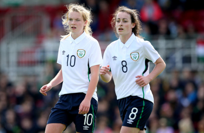 Saoirse Noonan and Roma McLaughlin