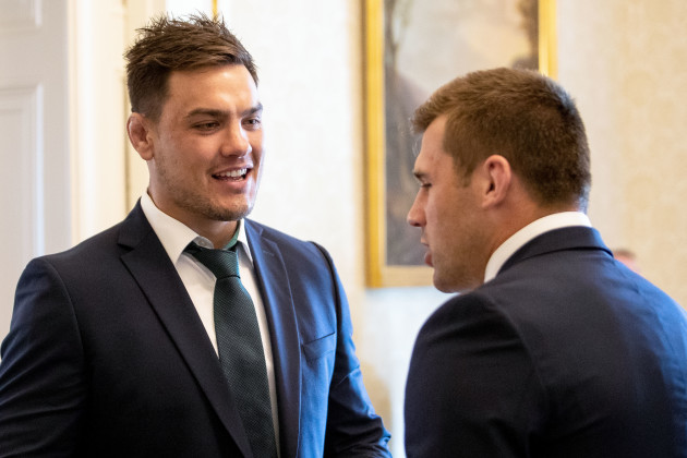 Quinn Roux and CJ Stander