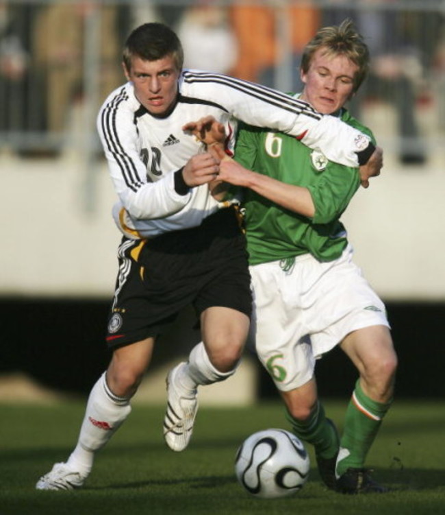 UEFA Under 17 Qualifier Germany v Ireland