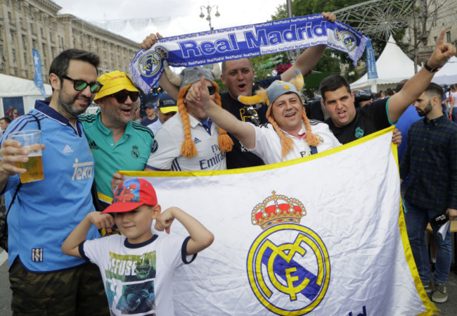 Ukraine Soccer Champions League Final