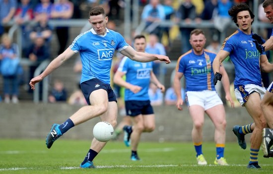 Brian Fenton scores a goal